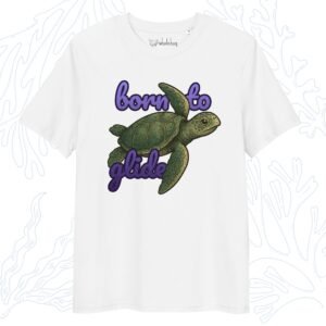 Born to Glide Sea Turtle T-Shirt - Image 5