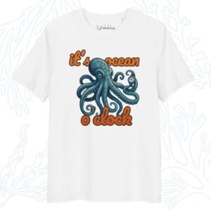 It's Ocean O'clock Octopus T-Shirt - Image 5