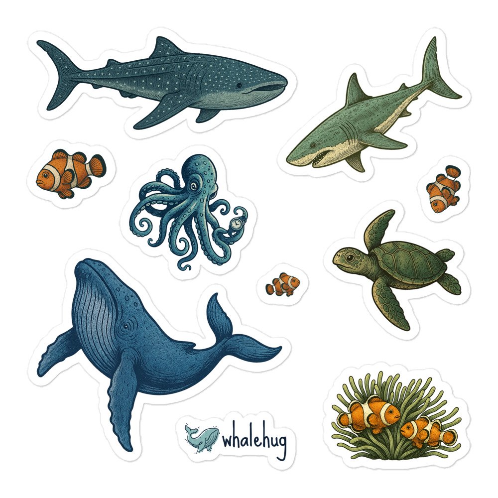 Ocean Crew Sticker Sheet - Image 2